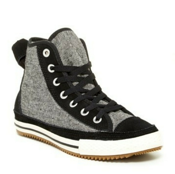 Converse Shoes - Converse Elise Hi Top Faux Fur Lined Sneaker
